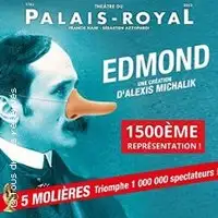 Pièces de théâtre Edmond - Théâtre Du Palais-royal, Paris