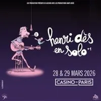 Henri Dès en Solo + 1, Casino de Paris